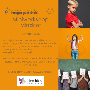 Kien Kids Miniworkshop Mindset
